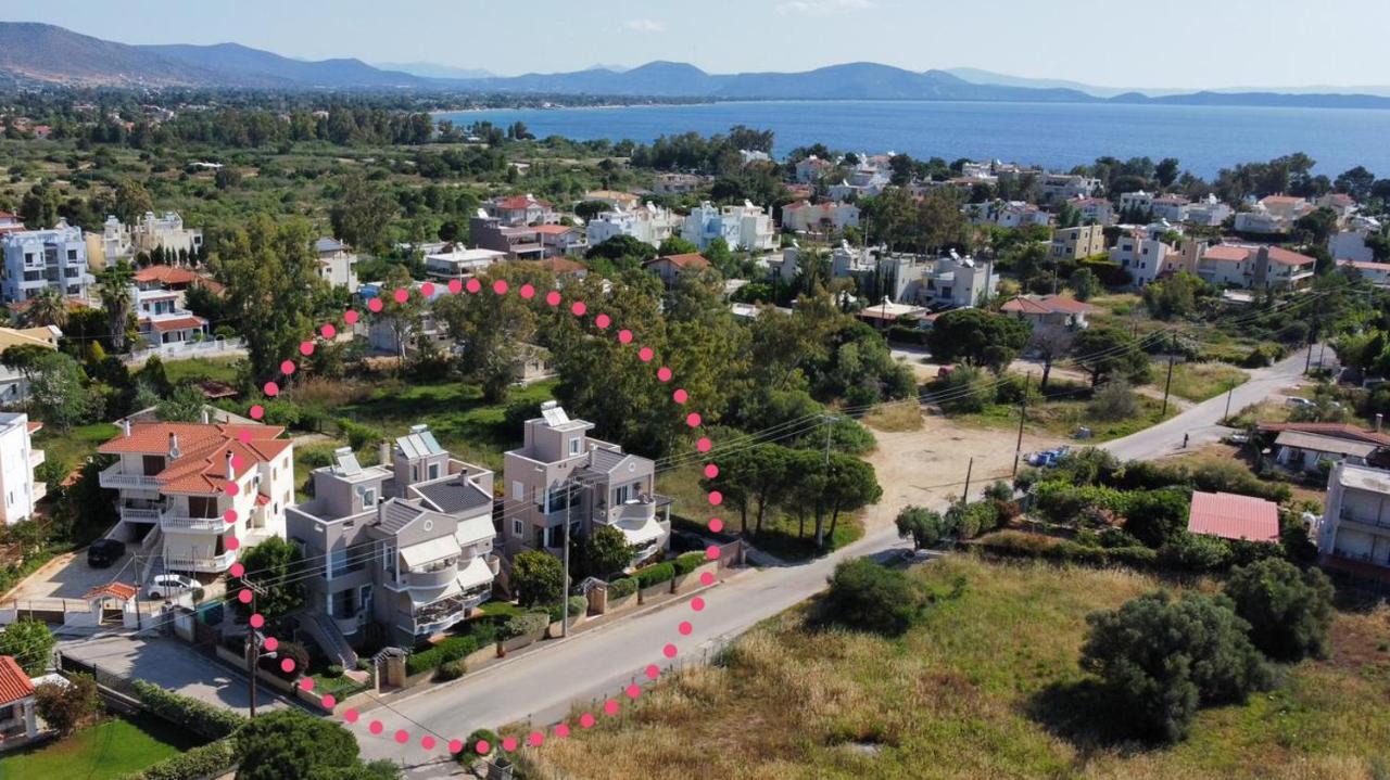 Cozy Beach Home Near Pristine Sea W/ Free Netflix Néa Mákri エクステリア 写真